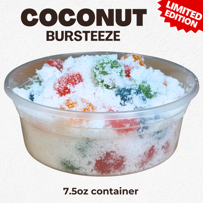 Bursteeze (Candy-Coated Fruit-Filled Gummies) – Sweet or Sour or EXTREME Sour