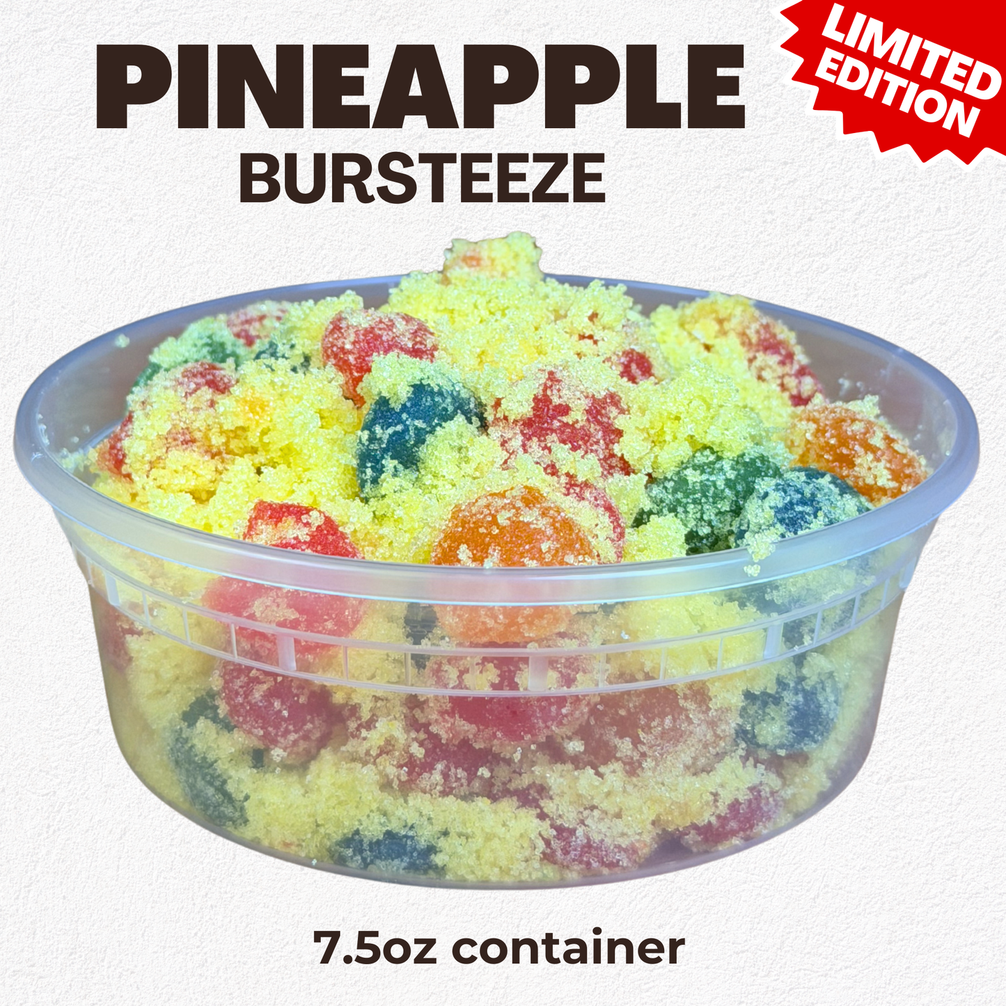 Bursteeze (Candy-Coated Fruit-Filled Gummies) – Sweet or Sour or EXTREME Sour
