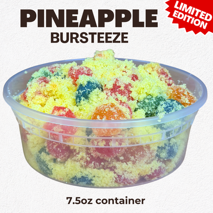 Bursteeze (Candy-Coated Fruit-Filled Gummies) – Sweet or Sour or EXTREME Sour