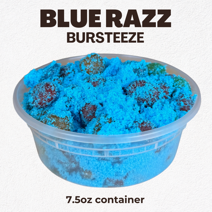 Bursteeze (Candy-Coated Fruit-Filled Gummies) – Sweet or Sour or EXTREME Sour