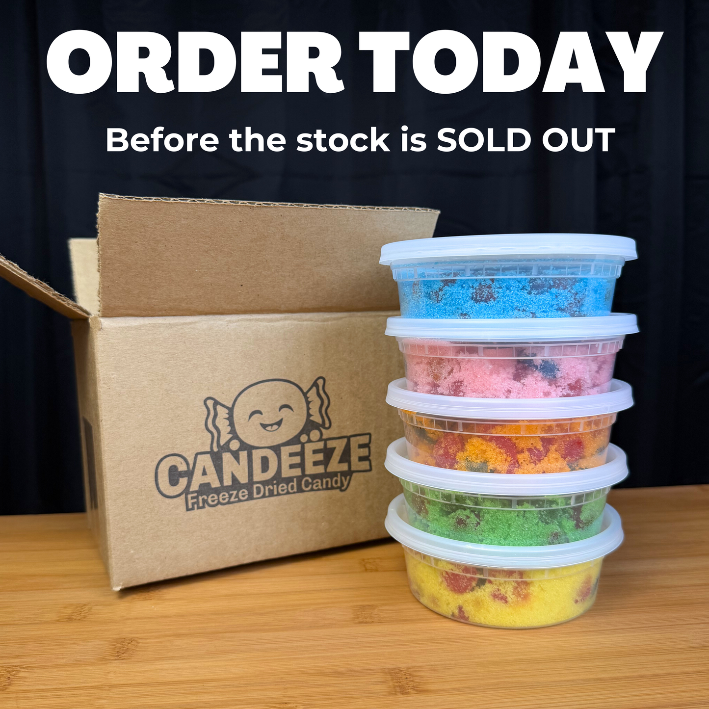 Bursteeze (Candy-Coated Fruit-Filled Gummies) – Sweet or Sour or EXTREME Sour
