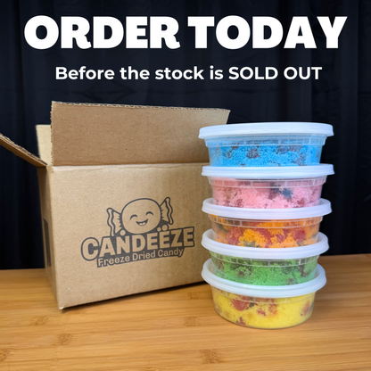 Bursteeze (Candy-Coated Fruit-Filled Gummies) – Sweet or Sour or EXTREME Sour