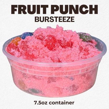 Bursteeze (Candy-Coated Fruit-Filled Gummies) – Sweet or Sour or EXTREME Sour