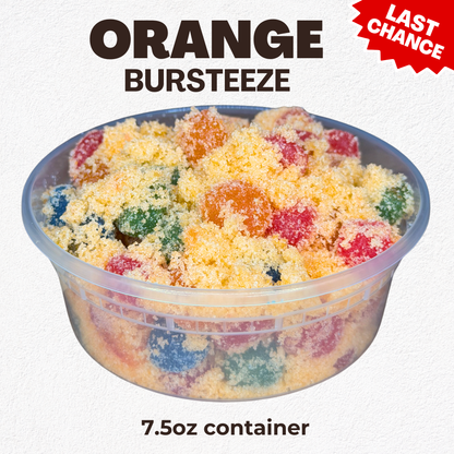 Bursteeze (Candy-Coated Fruit-Filled Gummies) – Sweet or Sour or EXTREME Sour